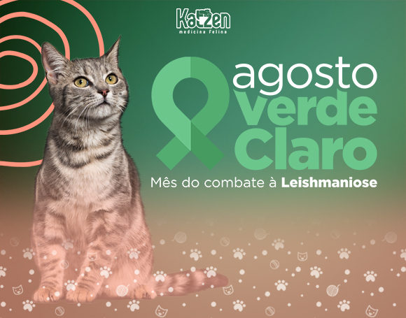 Agosto Verde Claro Mês do combate à Leishmaniose